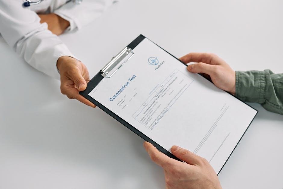 negative std test results form pdf